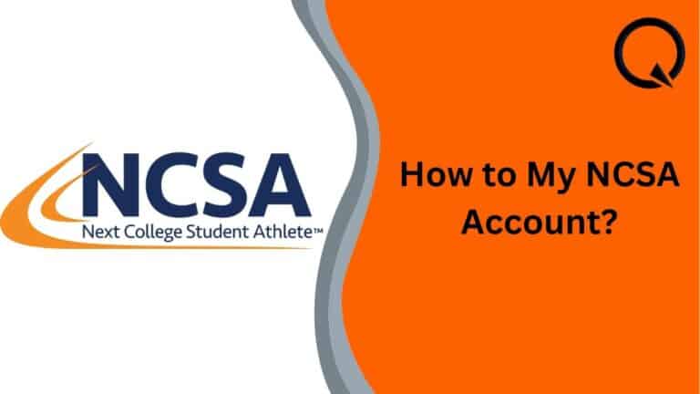 How to My NCSA Account?