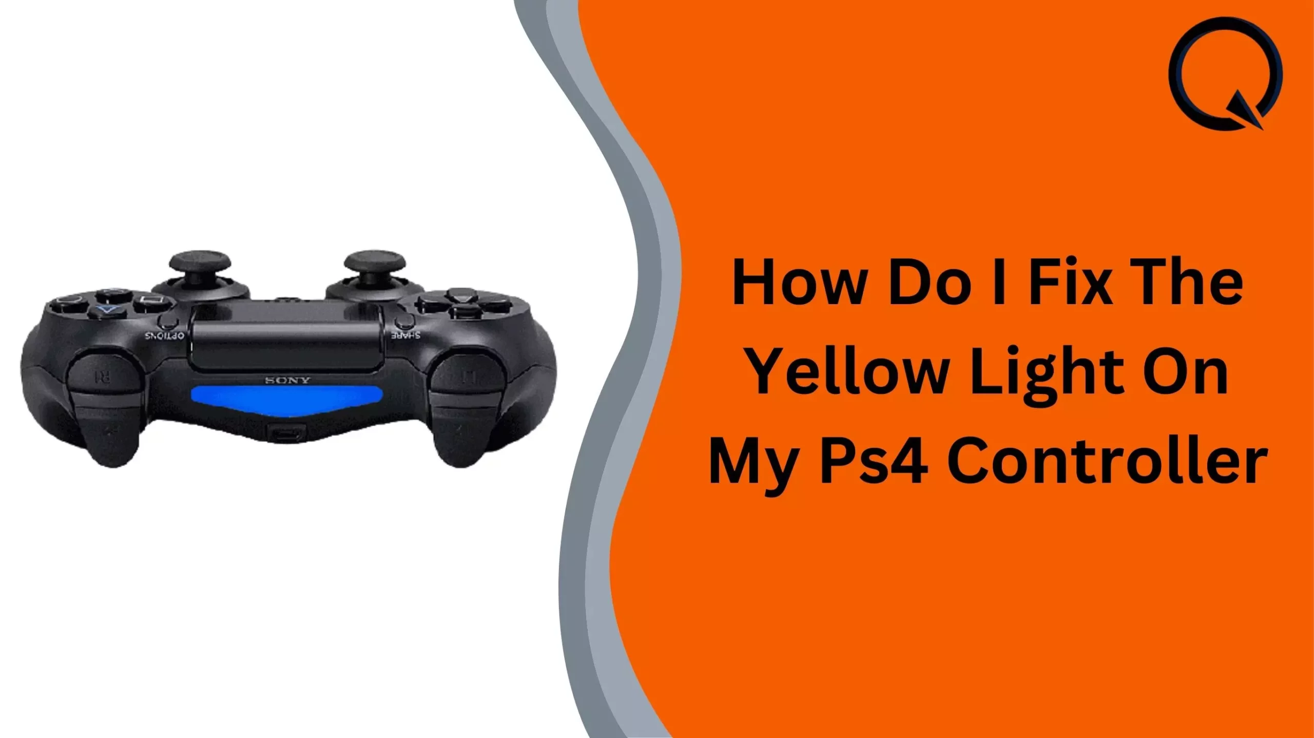 How Do I Fix The Yellow Light On My Ps4 Controller