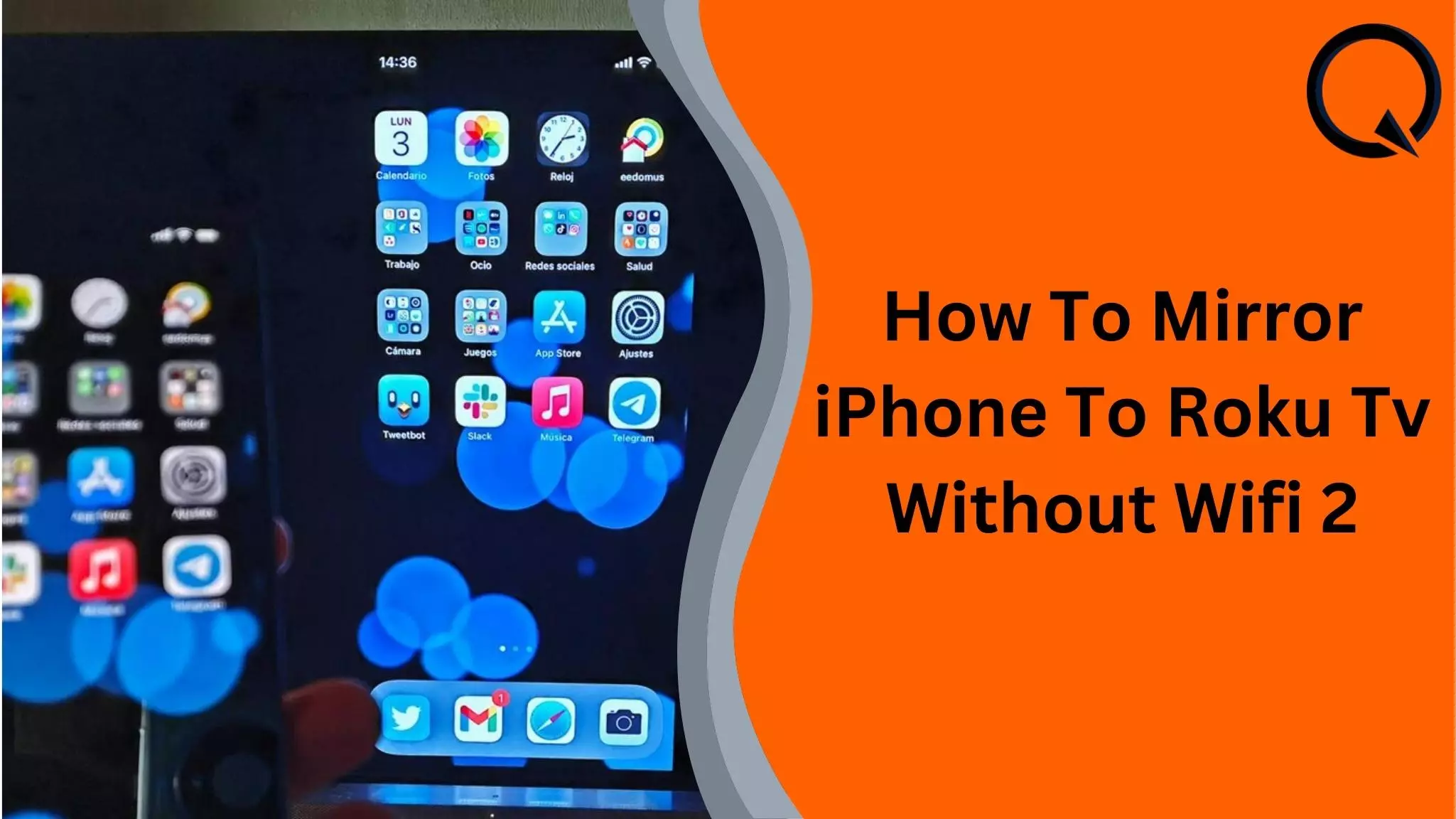 How To Mirror iPhone To Roku Tv Without Wifi 2