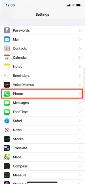  how to block calls but allow texts iphone