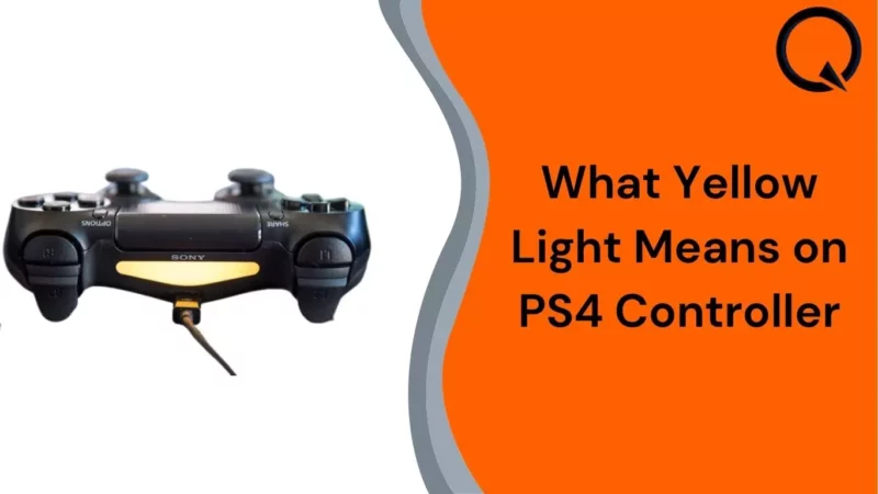 What Yellow Light Means on PS4 Controller