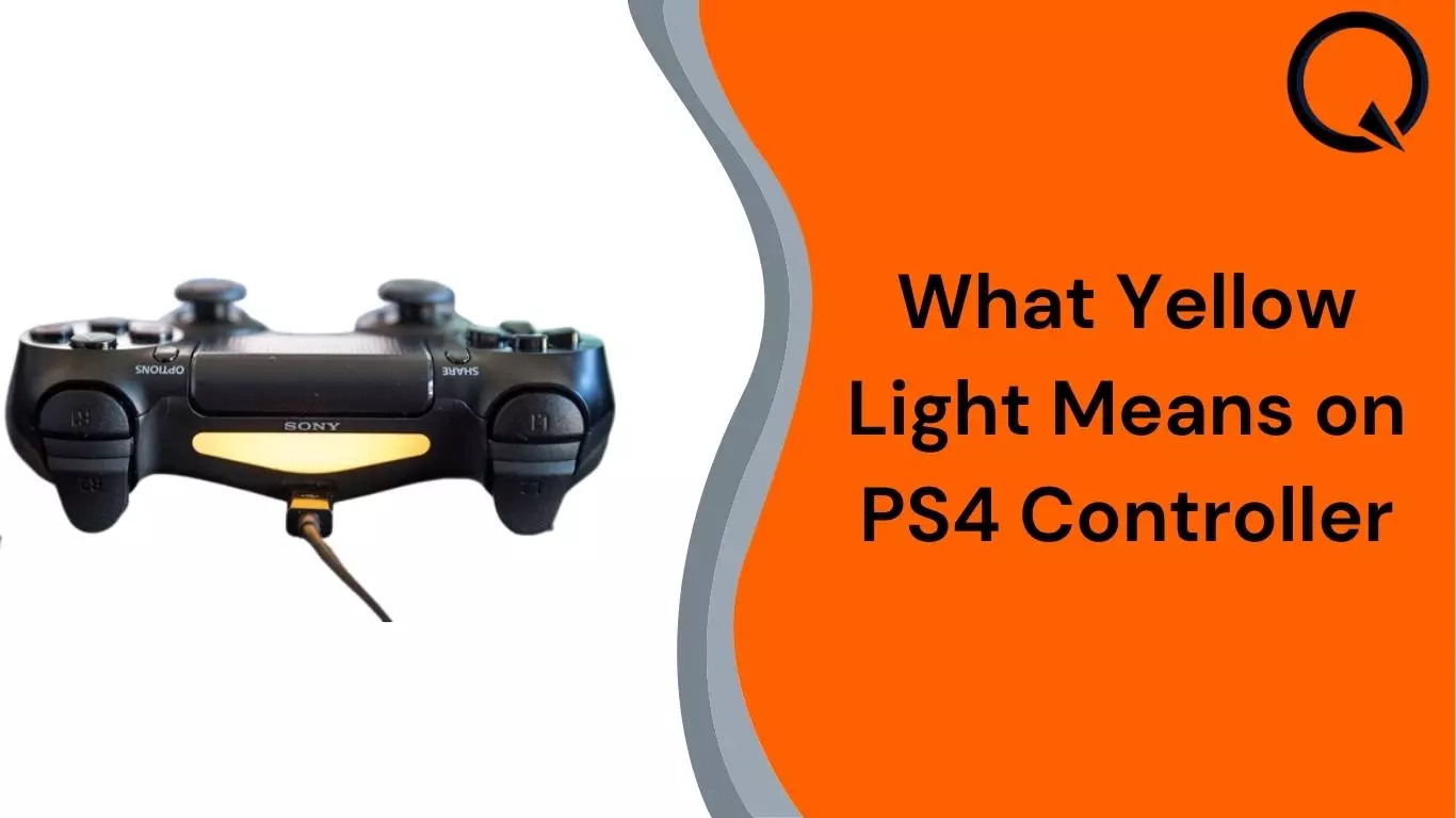 What Yellow Light Means PS4 Controller