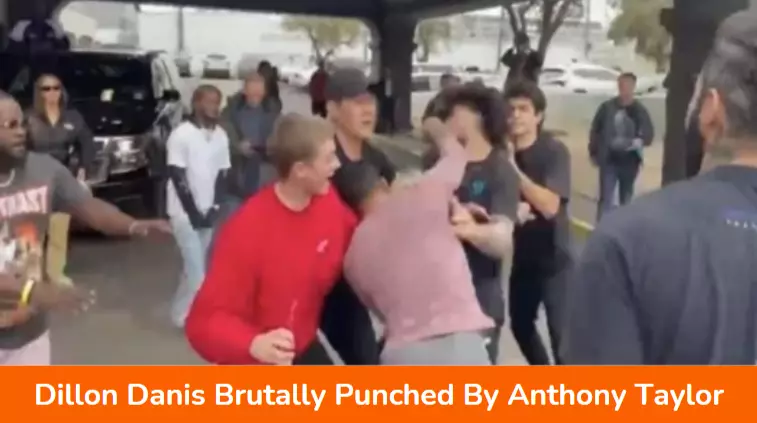 Dillon Danis Brutally Punched By Anthony Taylor