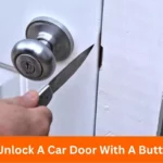 How To Unlock A Car Door With A Butter Knife