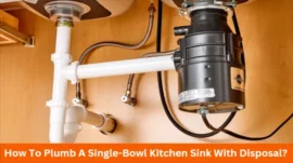How to Plumb a Single bowl Kitchen Sink with Disposal?