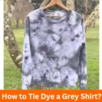 How to Tie Dye a Grey Shirt
