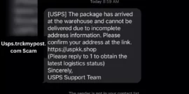 Usps.trckmypost.com Scam