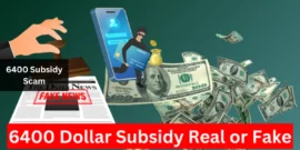 6400 Subsidy Scam