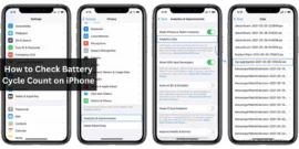 How to Check Battery Cycle Count on iPhone