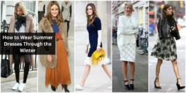 How to Wear Summer Dresses Through the Winter