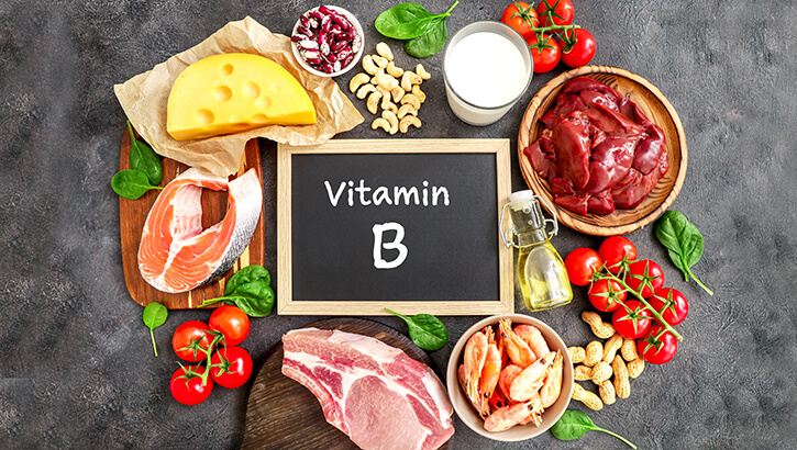 vitamin B food display October 2022 | MercerOnline