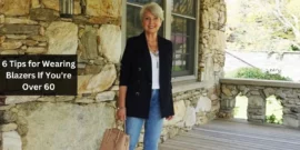 6 Tips for Wearing Blazers If You're Over 60